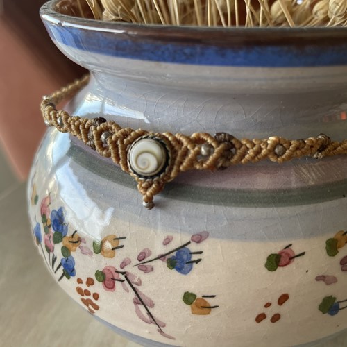 Μακραμέ Τσόκερ με Μάτι της θάλασσας