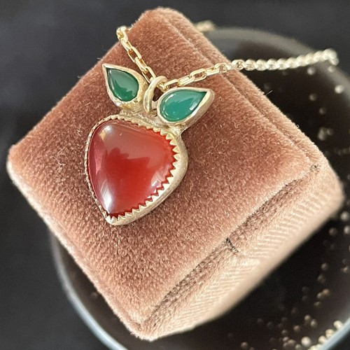 Strawberry necklace 