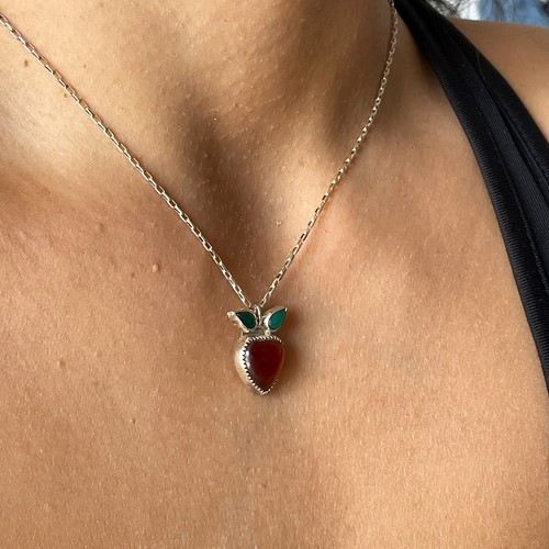Strawberry necklace 
