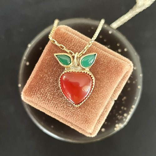 Strawberry necklace 