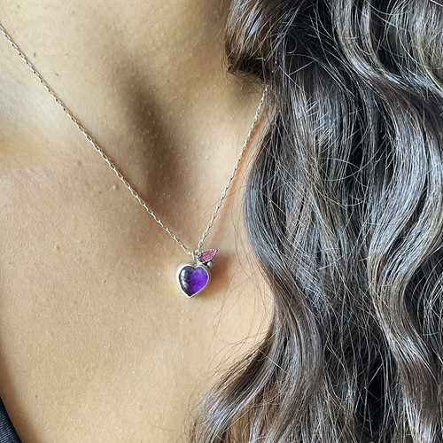 Blueberry necklace 