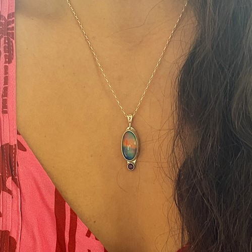 Aurora Flame necklace